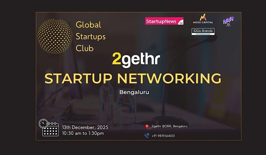 GLOBAL STARTUPS CLUB l STARTUP NETWORKING Bengaluru 2025