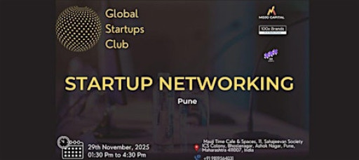 GLOBAL STARTUPS CLUB l STARTUP NETWORKING Pune 2025