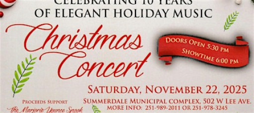 Summerdale's 10th Annual Christmas Concert