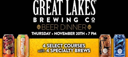 Great Lakes Beer Dinner