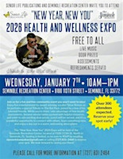 New Year, New You 2026 Senior Life Health and Wellness Expo