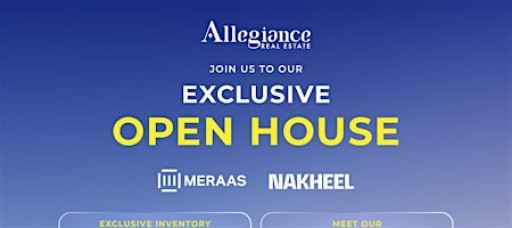 NAKHEEL | MERAAS | DUBAI PROPERTIES OPEN HOUSE EVENT