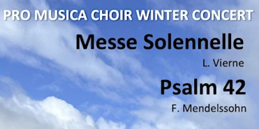 Pro Musica Winter Concert