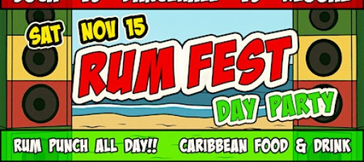 Rum Fest DAY PARTY: Soca vs Dancehall vs Reggae