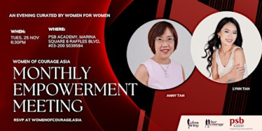 Nov Monthly Empowerment Meeting for Women