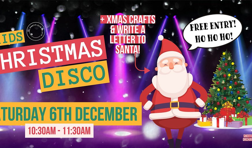 *FREE EVENT* Kids Christmas Disco + Crafts