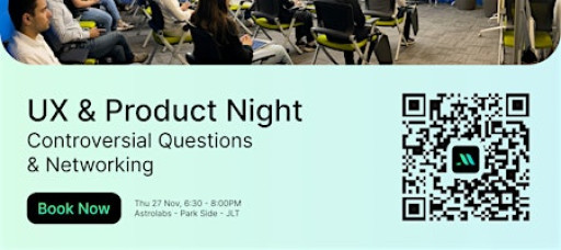 UX and Product Night: Controversial Questions and Networking