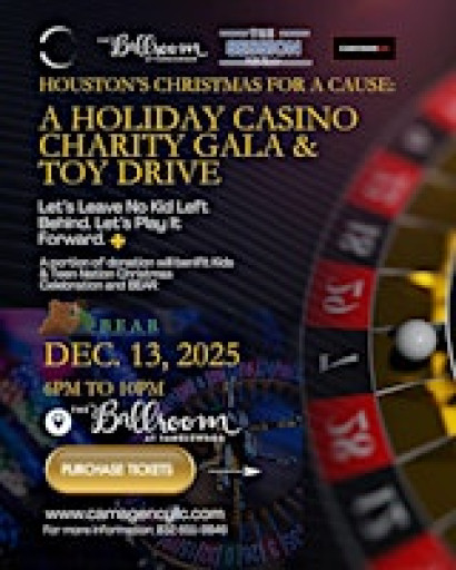 Houston’s Christmas for A Cause: A Holiday Casino & Charity Gala