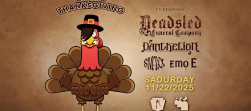 The 6th Annual  EMO THANKSGIVING: The Feelings Feast