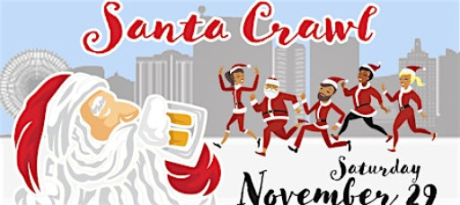 Annual Santa Crawl 2025 hosted by Vagabond Charities, Inc.