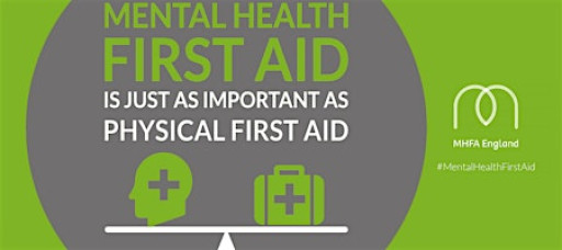 Mental Health First Aid 2 Day Course 26th-27th Nov.2025 9am-5pm both days.