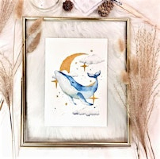 Adult Watercolour Workshop (Whale)