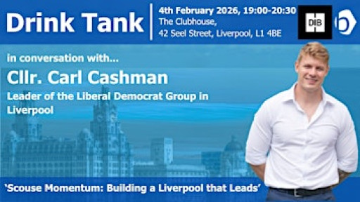 Drink Tank with Cllr. Carl Cashman