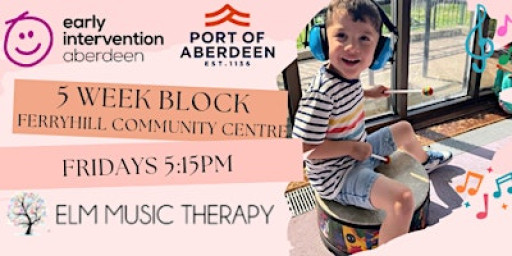 ASN Music and Movement Music Therapist Anna ELM  - 5 week block