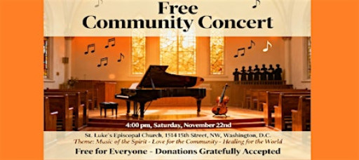 ST. LUKE'S EPISCOPAL CHURCH COMMUNITY CONCERT