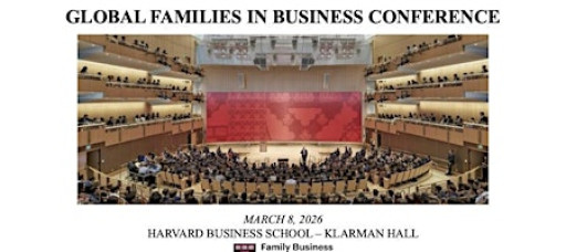 Global Families in Business Conference 2026