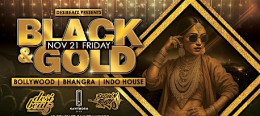 BOLLYWOOD BLACK & GOLD | DJ Brown Buoy | Hawthorn SF