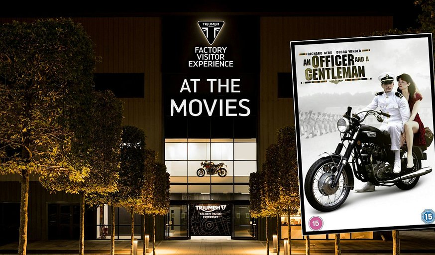 AN OFFICER & A GENTLEMAN TRIUMPH VALENTINE'S MOVIE NIGHT