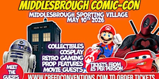 Middlesbrough Comic Con -