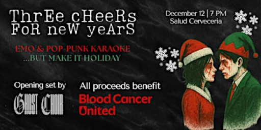 Three Cheers for New Years: Holiday Emo & Pop-Punk Karaoke for Charity