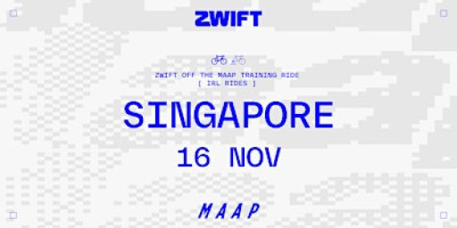 Zwift Off The MAAP IRL Training Ride | LaB Singapore