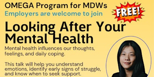 Omega: Looking After Your Mental Health by Dr Tirtajana