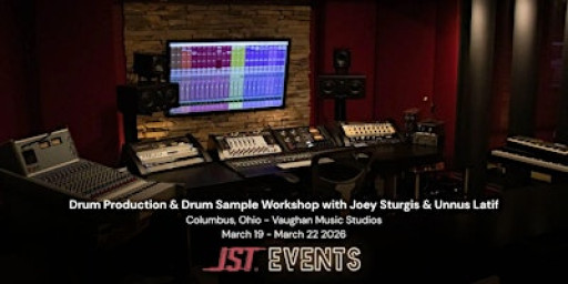 Drum Production & Drum Sample Workshop with Joey Sturgis & Unnus Latif