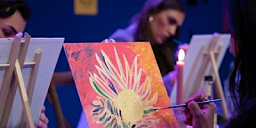 Boozy Brushes, Drag Hip Hop Tunes & Graffiti Blooms Paint Party! Glasgow