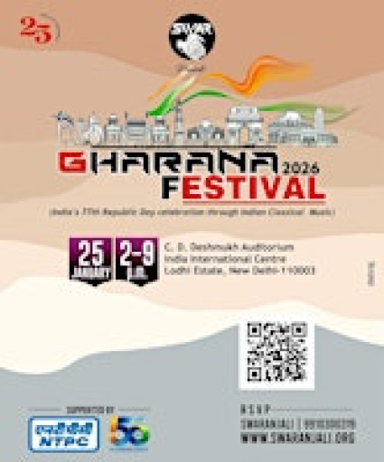 Gharana Festival 2026 by Swaranjali Delhi