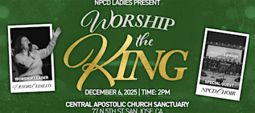 Worship the King- Bilingual Event