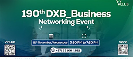 190th  DXB_ Business Networking Meetup
