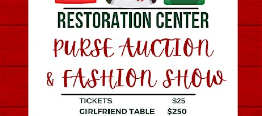 Restoration Center Purse Auction Fundraiser