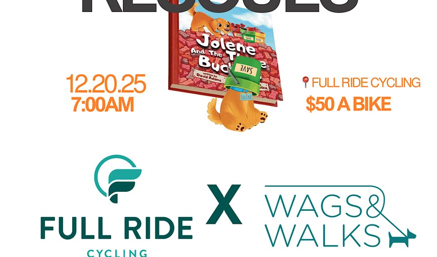Wags and Walks Charity Ride x Jolene and The Three Buckets