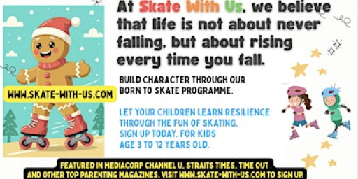 Holiday Christmas Skate Camp (For ages 3 to 12 yr old) at Bishan Park