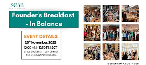 Founder's Breakfast - In Balance