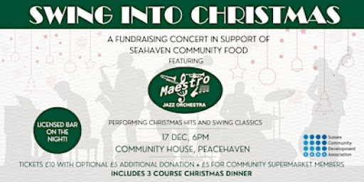 Swing into Christmas - fundraising concert and dinner