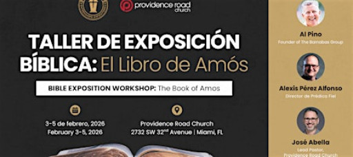 Taller en Exposición Bíblica / Workshop on Biblical Exposition