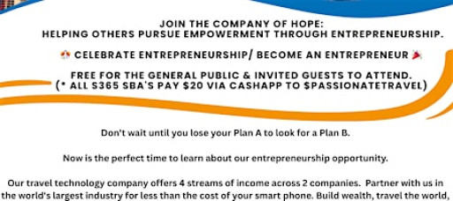 National Entrepreneurship Month