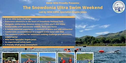 Snowdonia Distance Wild Swim Adventure Weekend