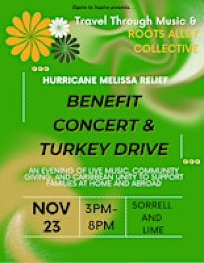 Hurricane Melissa Relief Benefit Concert