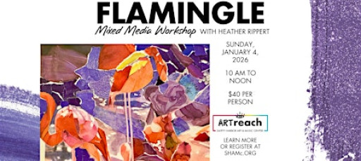 Flamingle Mixed Media Art Workshop