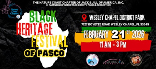 2026 Black Heritage Festival - Pasco County (Vendor Registration)