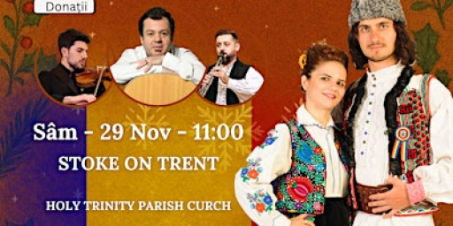* STOKE ON TRENT * Concert Aniversar de Colinde Arta Duo 15 Ani + Dragoș M.
