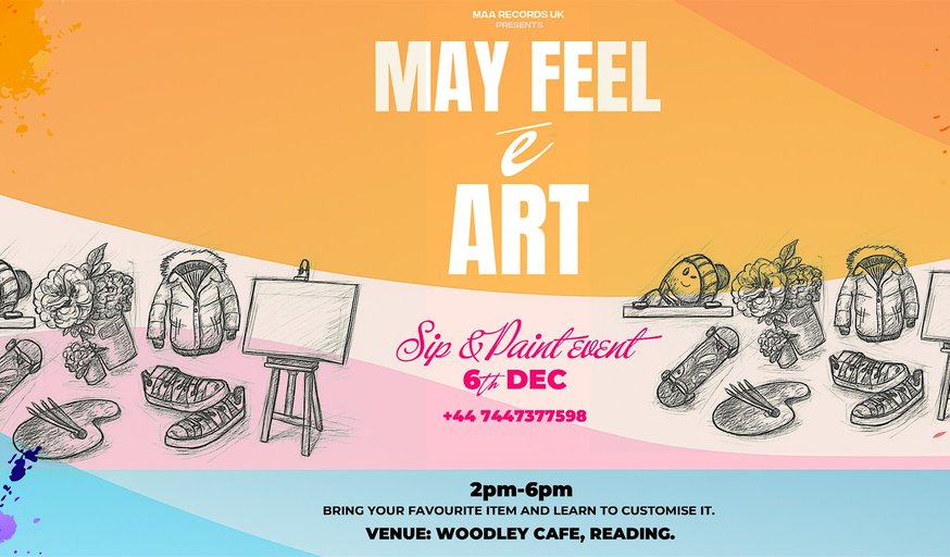 May Feel e Art – Sip & Paint Experience