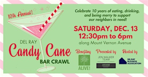 10th Annual Del Ray Candy Cane Bar Crawl