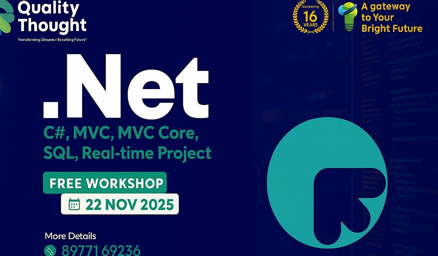 DOT NET Free Worshop On 22 NOV 2025