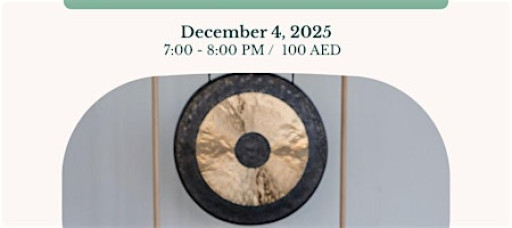 Full Moon Gongbath Meditation