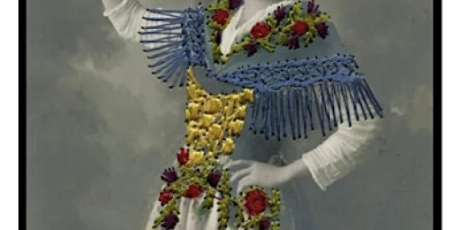 Embroidery on Vintage Images