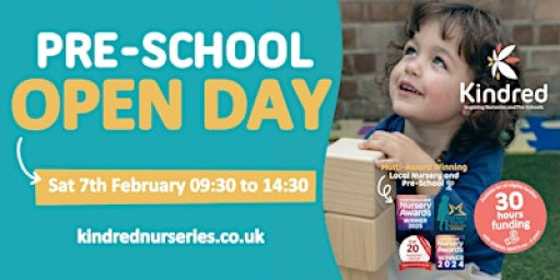 Kindred Royston Newmarket Road Pre-School Open Day - 7th February 2026