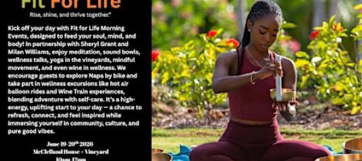 FIT FOR LIFE WELLNESS IN WINE COUNTRY